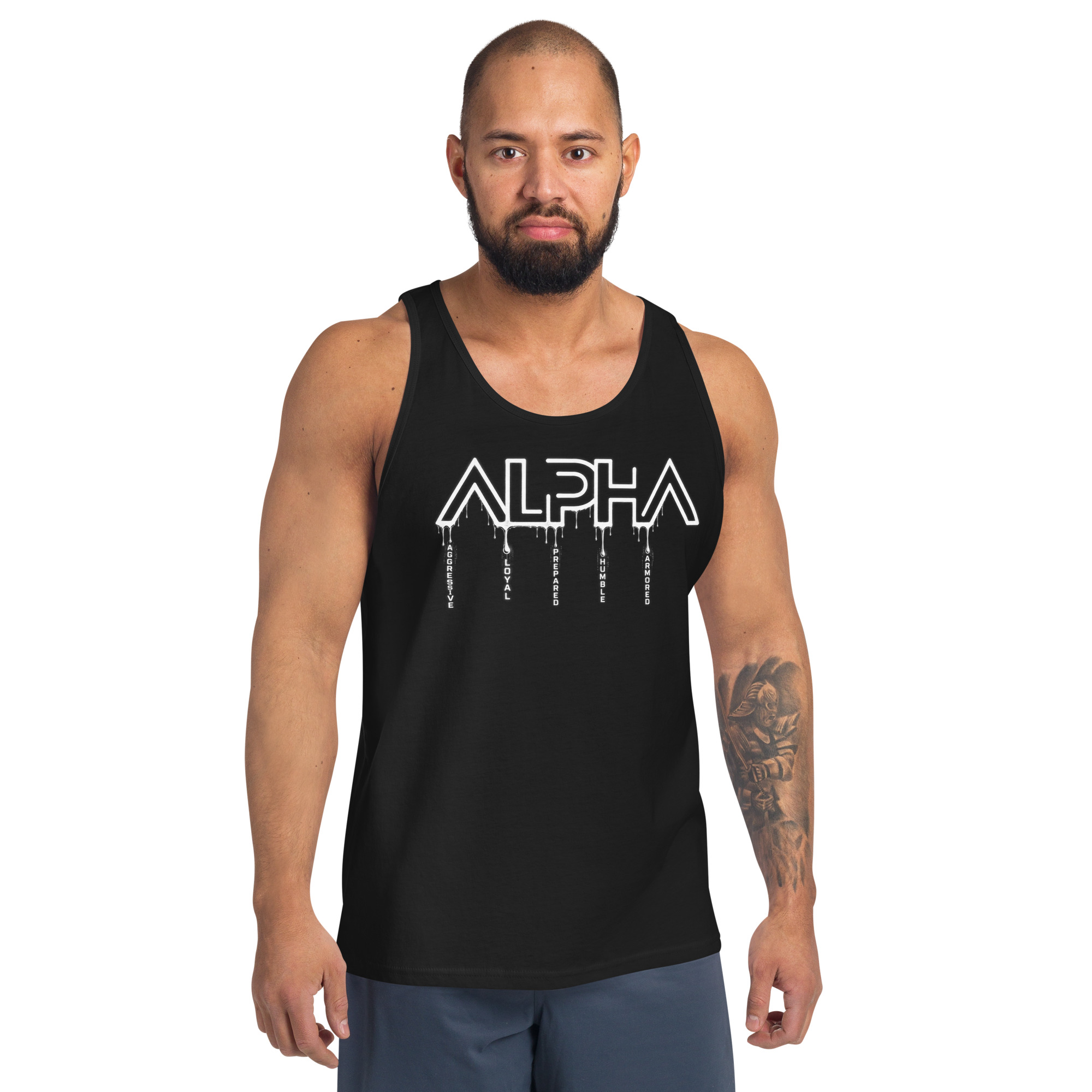 ALPHA Drip Men's Tank Top - Image 11