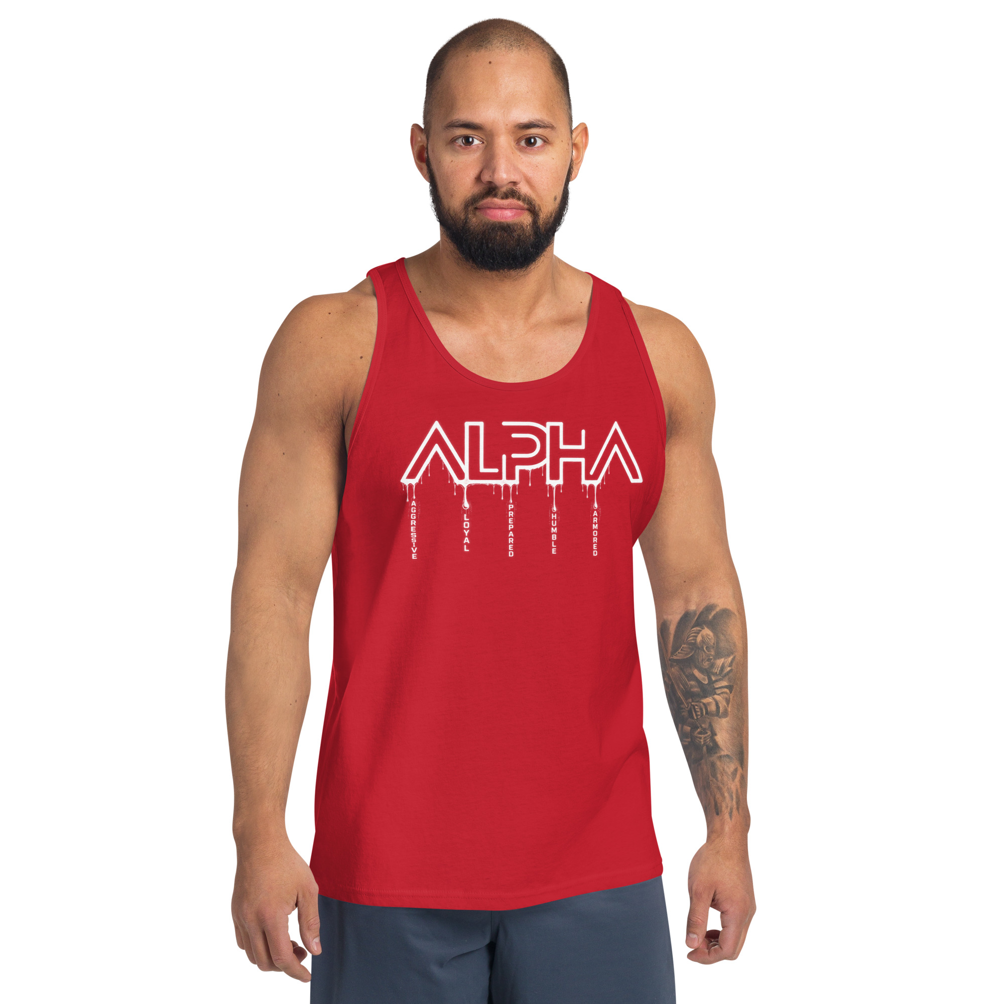 ALPHA Drip Men's Tank Top - Image 4